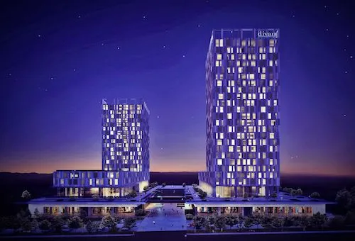 Furnished hotel apartment for sale, one bedroom and a living room in Bagcilar, Istanbul | SH167