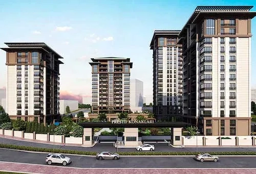 Меблированная квартира на продажу в районе Басаксехир, Стамбул | SH193