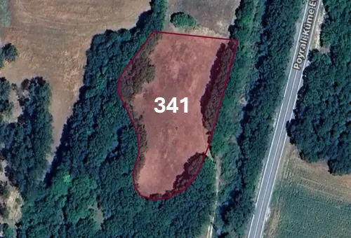 أرض زراعية للبيع ضمن منطقة مزارع خصبة في ولاية كركلارلي التركية وتحديدا بينار حصار | L341