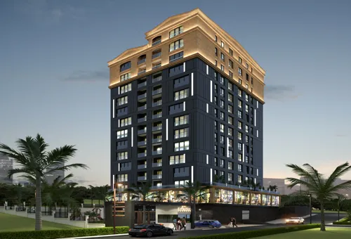 Retro Palm Güneşli